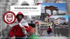 Escolasticidio en Gaza: Universidades en ruinas, pero gazatíes luchan por mantener viva la educación