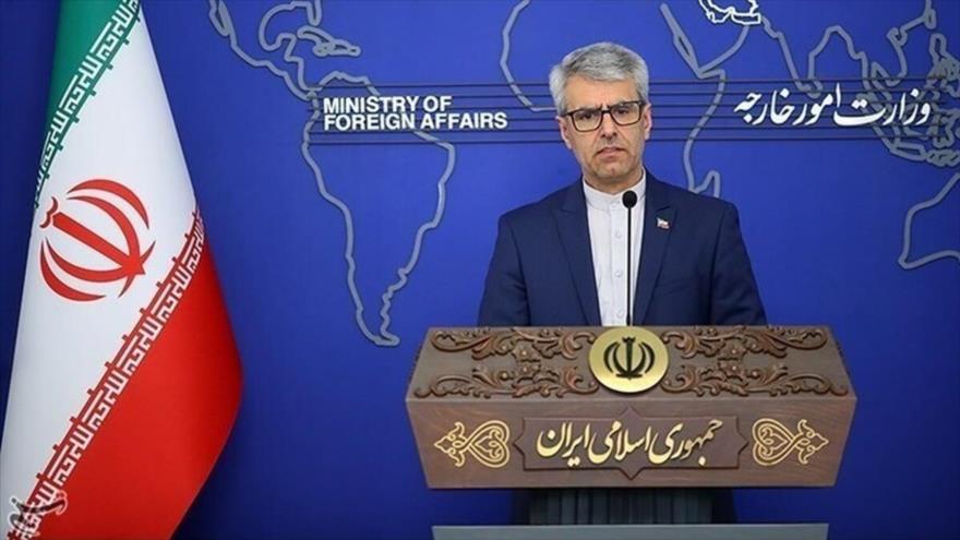 El portavoz del Ministerio de Asuntos Exteriores de Irán, Esmail Baqai.