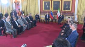 Presidente del Parlamento iraní finaliza su visita oficial a Venezuela