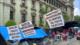 Maestros guatemaltecos cumplen 8 días frente al Palacio de Gobierno