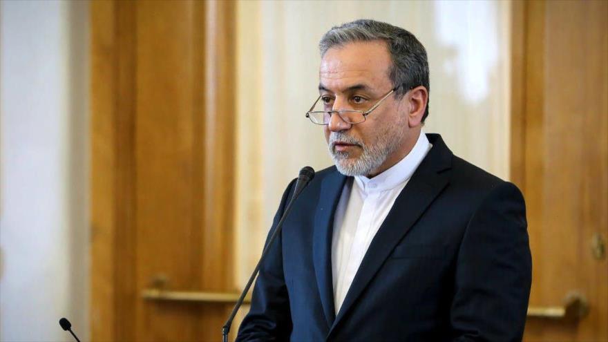 El canciller iraní, Seyed Abás Araqchi.
