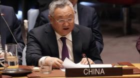 China critica veto de EEUU al alto al fuego en Gaza en la ONU