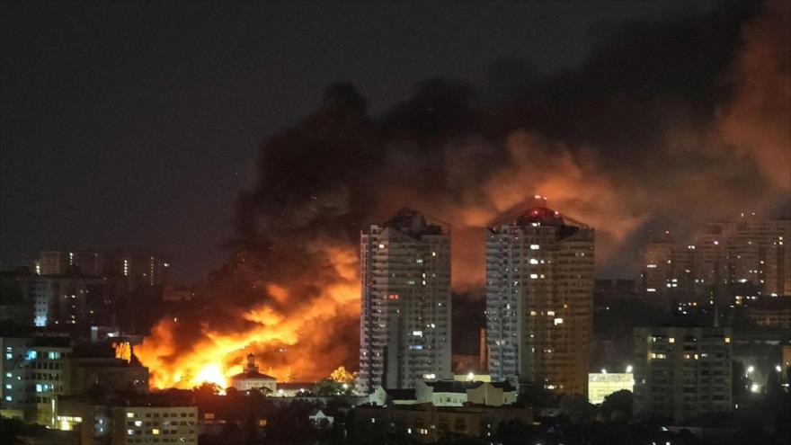 Rusia lanzó ataques aéreos contra Ucrania.