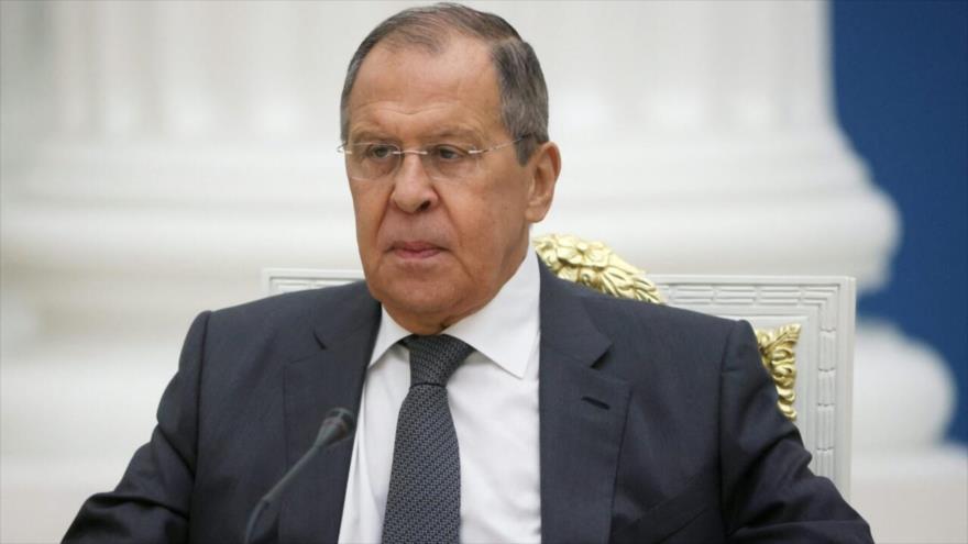 El canciller de Rusia, Serguéi Lavrov.