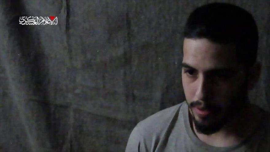 El retenido israelí Mtana Zangauker