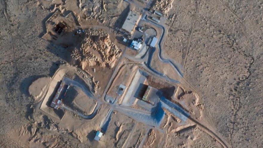 Foto satelital muestra construcciones cerca del centro nuclear israelí Néguev Shimon Peres, no muy lejos de la ciudad israelí de Dimona. (Foto: AP)