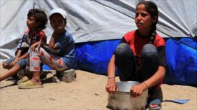 Unicef: Niños en Gaza “tienen suerte” si comen una vez al día