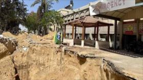 Pescan mentira de Israel: Túnel bajo Hospital Europeo es fabricado 