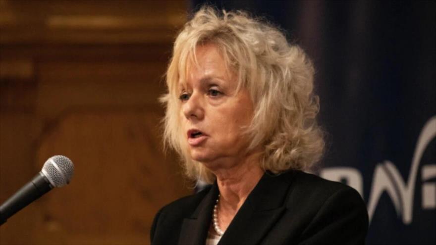 La fiscal general de Israel, Gali Baharav-Miara, en una conferencia en la Universidad de Haifa, el 15 de diciembre de 2022.