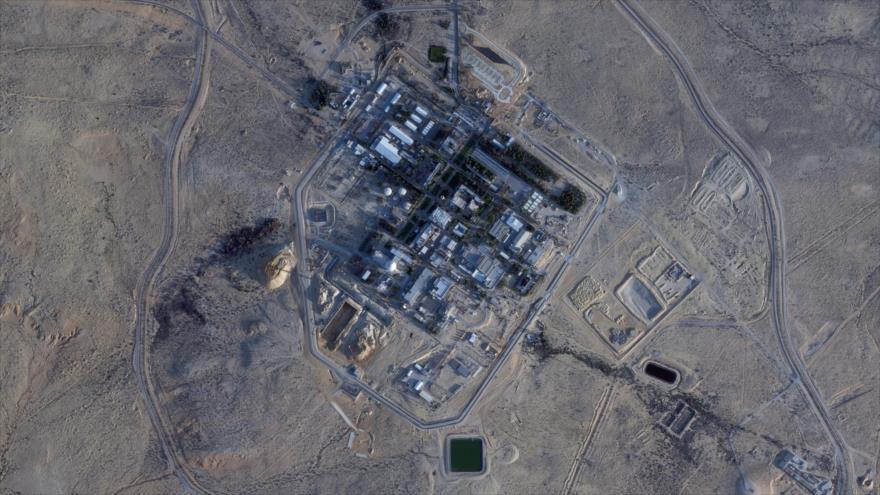 La instalación nuclear israelí Dimona, situada en el desierto de Néguev.
