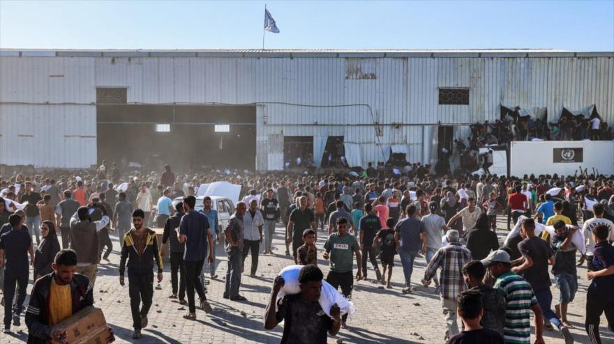 Israel mata a otros 20 palestinos en punto de reparto de comida en Gaza | HISPANTV