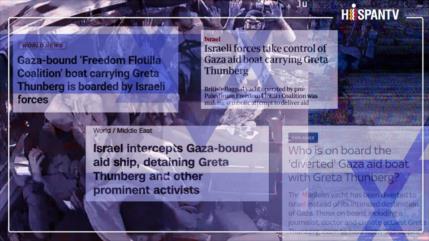¿Cómo medios occidentales blanquearon el ataque israelí contra barco de ayuda a Gaza?