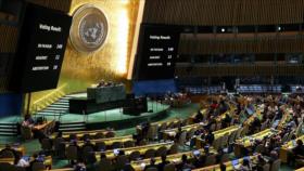 ONU adopta resolución para tregua en Gaza; pide presionar a Israel