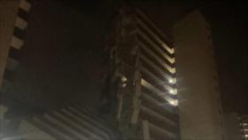 Se escuchan explosiones en Teherán y disparos de artillería antiaérea