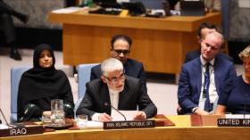 Irán: Silencio del CSNU significa complicidad en crímenes de Israel