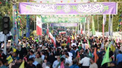 Millones de iraníes salen a calles para repudiar agresión israelí