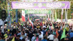 Millones de iraníes salen a calles para repudiar agresión israelí