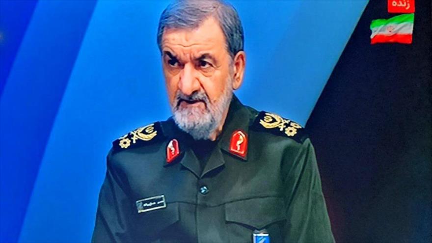 Excomandante en jefe del CGRI de Irán, el general de división Mohsen Rezai, 15 de junio de 2024.