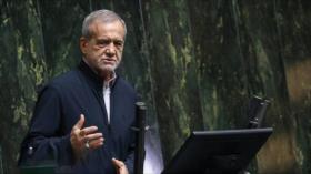 Pezeshkian reta a Israel: No pueden doblegar al pueblo iraní con asesinatos