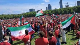 Holandeses salen a las calles para apoyar a Irán ante terrorismo israelí