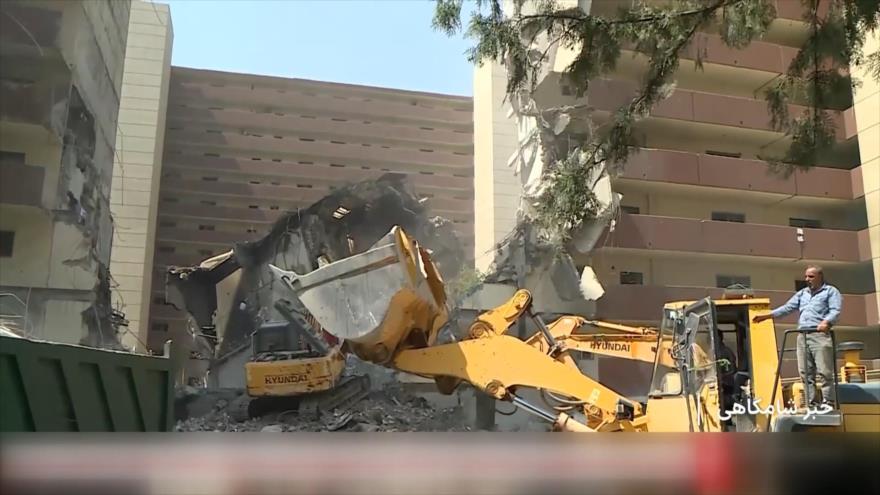 Ataque aéreo israelí destruye complejo residencial en Irán