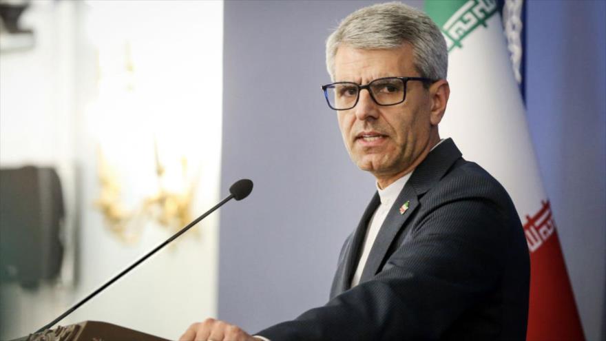 El portavoz de la Cancillería iraní, Esmail Baqai.