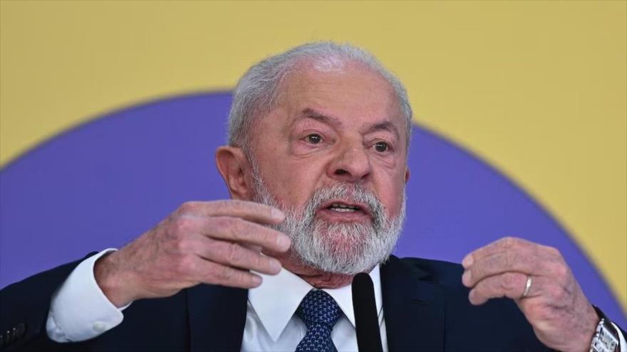El presidente de Brasil, Luiz Inácio Lula da Silva.