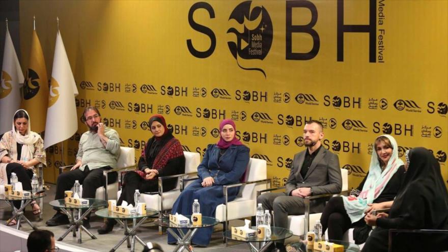 Conferencia de la tercera edición del festival SOBH celebrado en mayo en Teherán.