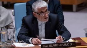 Irán critica doble moral de Occidente y resalta fracaso de su guerra
