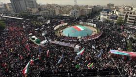 Iraníes se despiden de mártires de agresión israelí en Teherán, capital