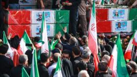 Cancillería iraní: funeral de mártires simboliza la unidad nacional