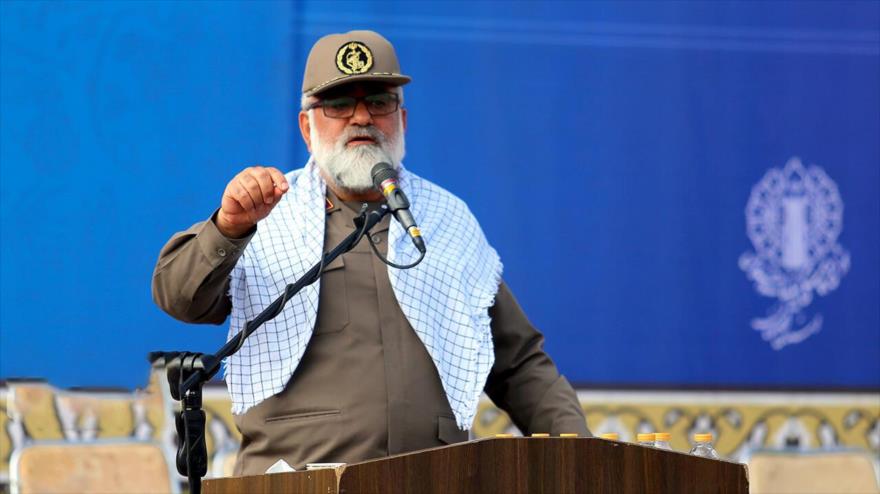El comandante adjunto de coordinación del Cuerpo de Guardianes de Irán (CGRI), el general de brigada Mohamad Reza Naqdi. 