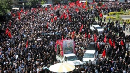 Irán despide a comandantes caídos en agresión israelí