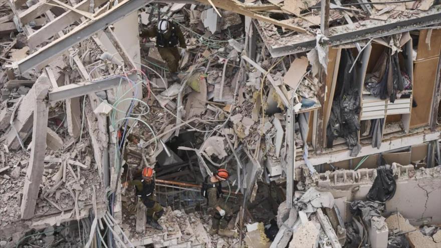 Imágenes revelan daños en Haifa y Tel Aviv tras misiles iraníes