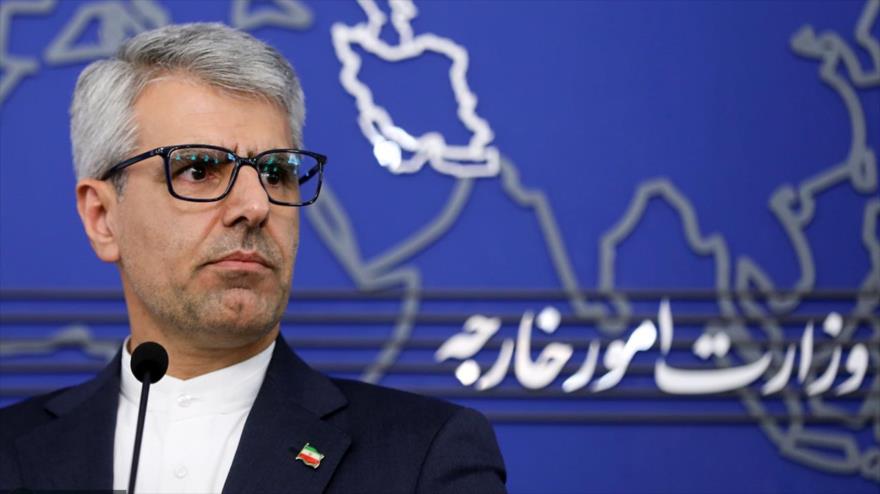 El portavoz de la Cancillería iraní, Esmail Baqai.