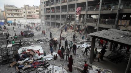 Decenas de sindicatos exigen el fin de la agresión israelí en Gaza