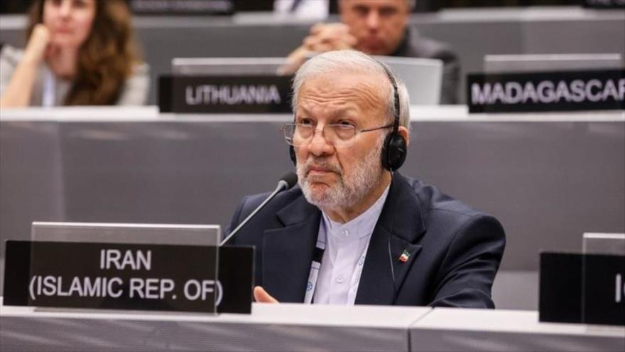 Manuchehr Motaki, jefe de la delegación de Irán ante la Unión Interparlamentaria (UIP).