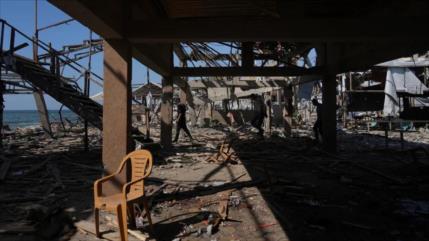 Informe: Israel atacó la cafetería Al-Baqa con una bomba de 230 kg