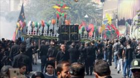 Iraníes conmemoran entre llantos Tasua y martirio del Hazrat Abás (P)