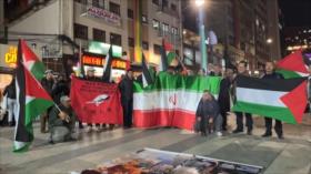 Activistas bolivanos apoyan a Palestina, Irán y los pueblos libres 