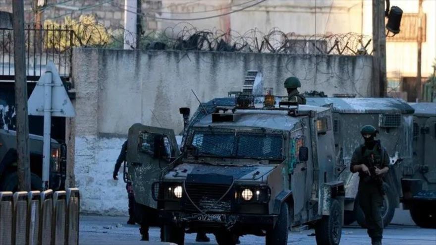 Fuerzas del ejército israelí en la ciudad de Nablus, 27 de junio de 2025. (Foto: AFP)