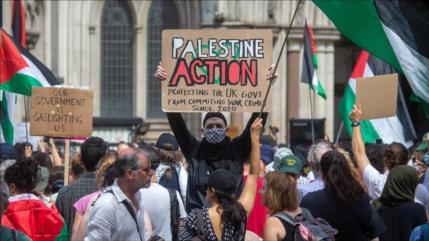 Amnistía: Reino Unido abusa leyes para silenciar protestas pro-Palestina