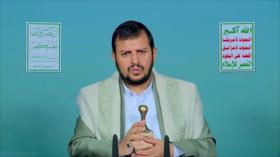 Líder de Ansarolá denuncia genocidio israelí en Gaza con complicidad de EEUU