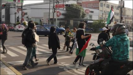 Activistas mexicanos piden romper relaciones con el régimen de Israel 