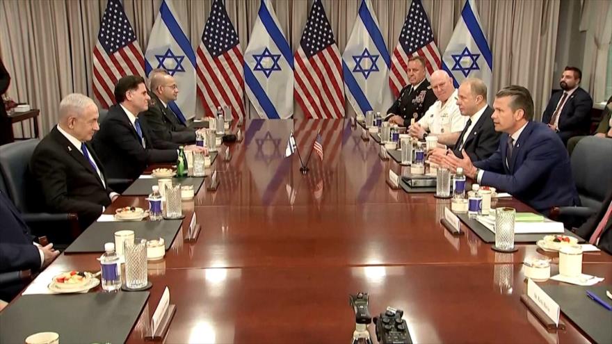 Burocracia estadounidense despide a Netanyahu con paquetes de asistencia