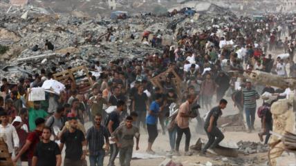 Israel mata a otros 27 palestinos en punto de reparto de ayuda en Gaza