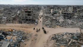Israel amplía demoliciones en Rafah para crear campo de detención