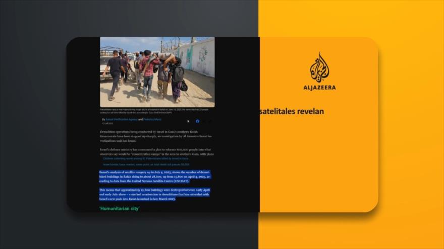 Idea israelí para Rafah: ¿Ciudad humanitaria o cárcel masiva? | PoliMedios 