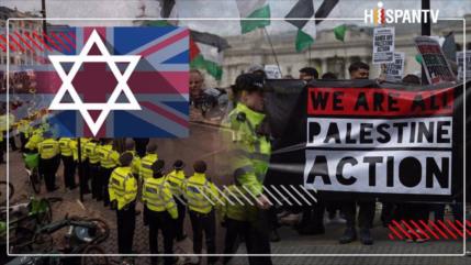 Para encubrir el genocidio israelí en Gaza, el Reino Unido criminaliza a Palestine Action