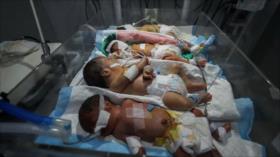 Bebés gazatíes en incubadoras morirían por falta de combustible